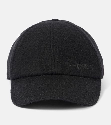 Baseballcap aus Kaschmir - Saint Laurent - Modalova