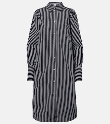 Toteme Robe chemise rayée en coton - Toteme - Modalova
