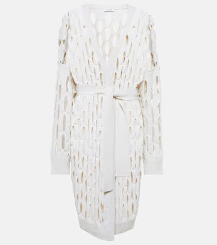 AlaÃ¯a Open-knit virgin wool cardigan - Alaia - Modalova