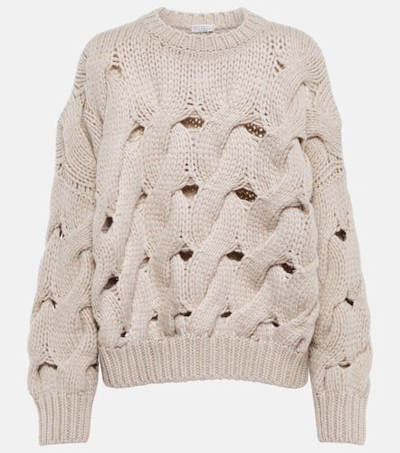 Openwork cashmere sweater - Brunello Cucinelli - Modalova