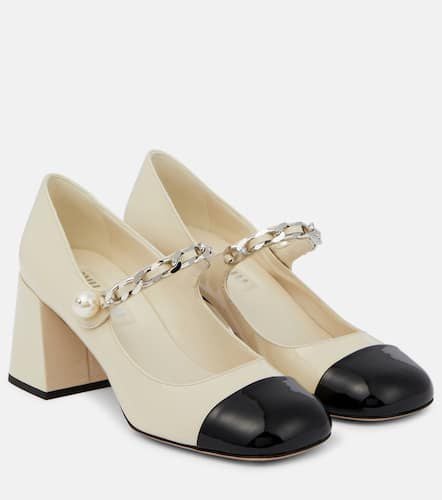 Miu Miu Mary Jane leather pumps - Miu Miu - Modalova