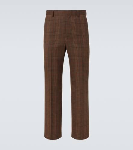 Prince of Wales check wool suit pants - Auralee - Modalova