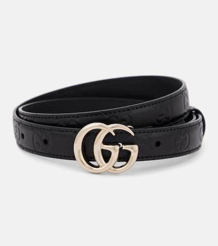 Gucci Cinturón GG Marmont de piel - Gucci - Modalova