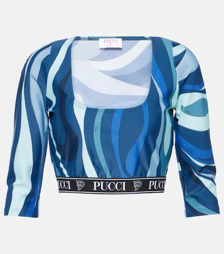 Pucci Bedrucktes Cropped-Top - Pucci - Modalova