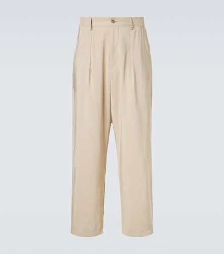 Pantaloni regular Archivio in misto seta - Giorgio Armani - Modalova