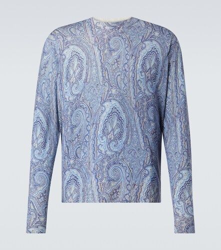 Jersey de seda y cachemir con paisley - Etro - Modalova
