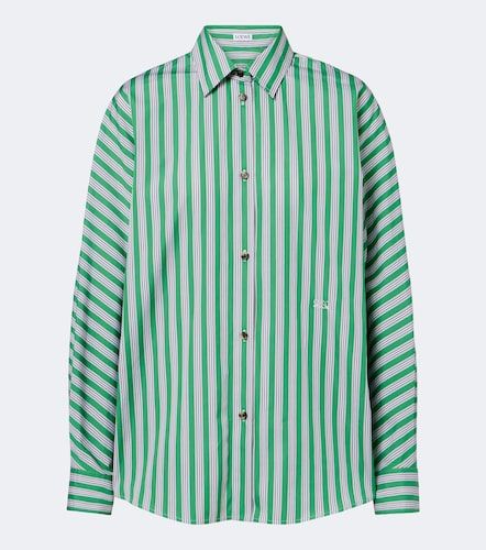 Loewe Striped cotton poplin shirt - Loewe - Modalova