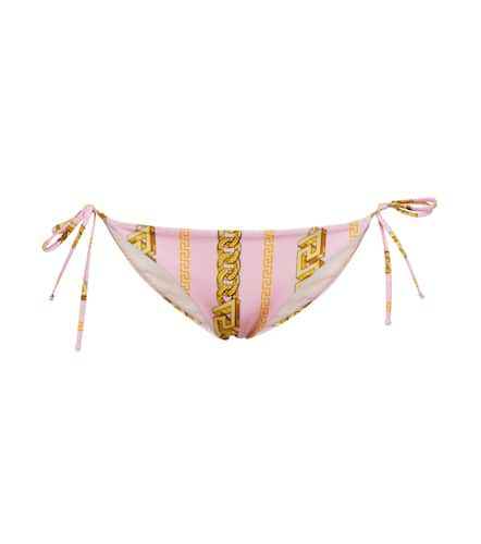 Versace Chain-print bikini bottoms - Versace - Modalova