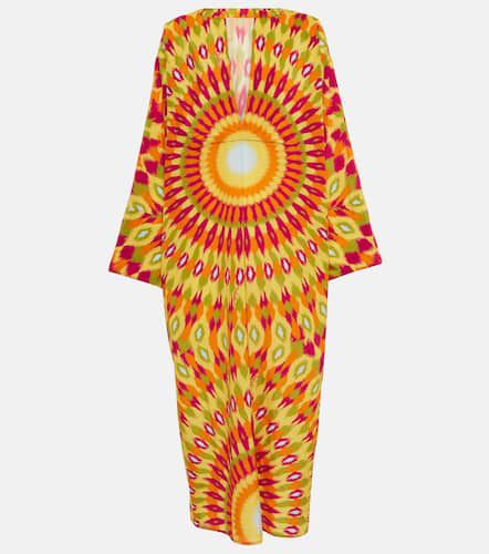 Printed silk and cotton kaftan - Valentino - Modalova