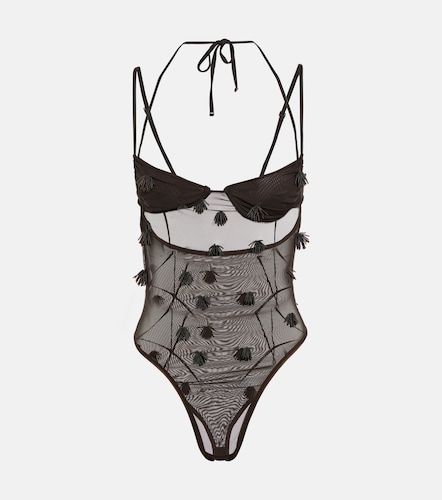 Jacquemus Applique mesh bodysuit - Jacquemus - Modalova