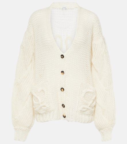 Loewe Anagram mohair-blend cardigan - Loewe - Modalova