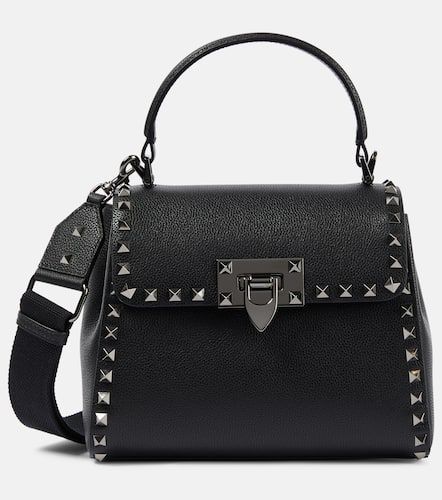 Rockstud Small leather tote bag - Valentino Garavani - Modalova