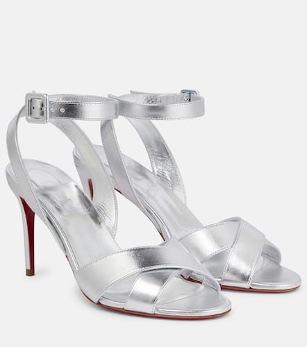 Mariza 85 metallic leather sandals - Christian Louboutin - Modalova