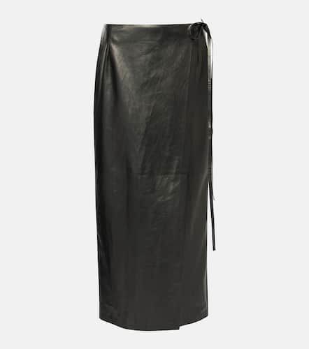 The Row Bert leather wrap skirt - The Row - Modalova