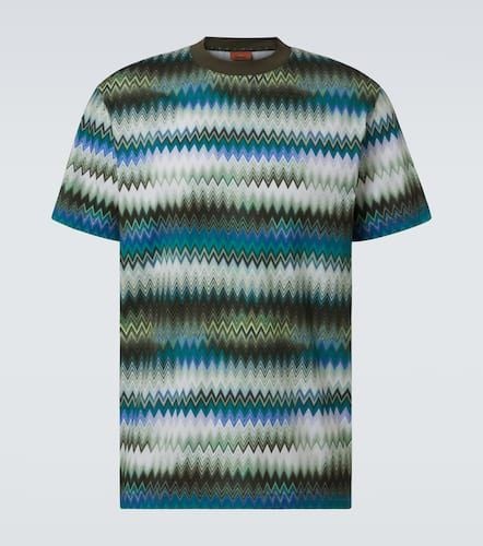 Missoni T-shirt in lamé a zig-zag - Missoni - Modalova