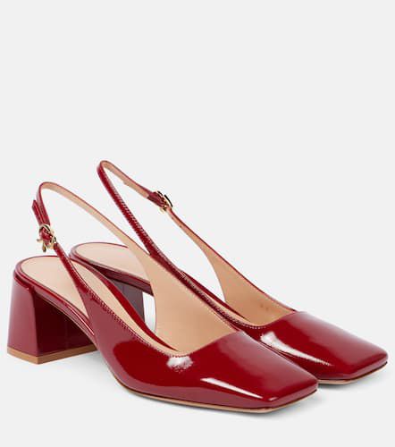 Freeda patent leather slingback pumps - Gianvito Rossi - Modalova