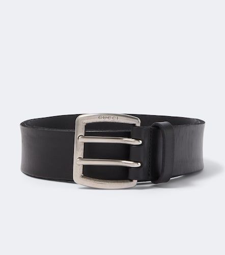 Gucci Cinturón de piel con logo - Gucci - Modalova
