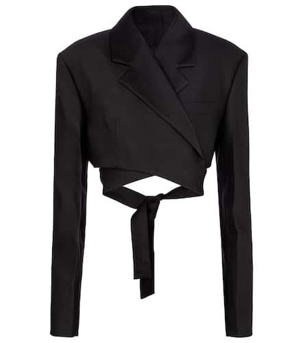 Cropped Blazer aus einem Wollgemisch - Proenza Schouler - Modalova