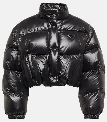 Prada Re-Nylon crop down jacket - Prada - Modalova