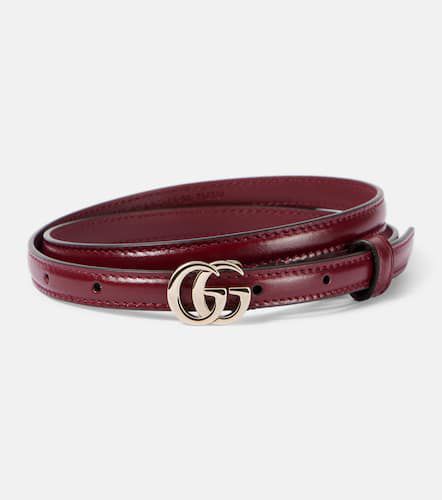 Cinturón Milano de piel con GG - Gucci - Modalova