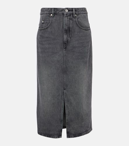 Falda midi Tilauriagz de denim - Marant Etoile - Modalova