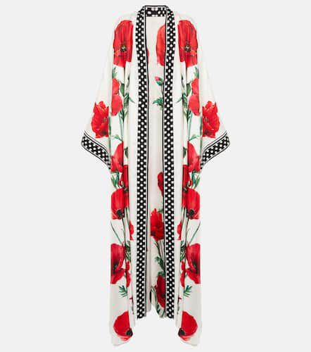 Kimono de seda estampado - Dolce&Gabbana - Modalova