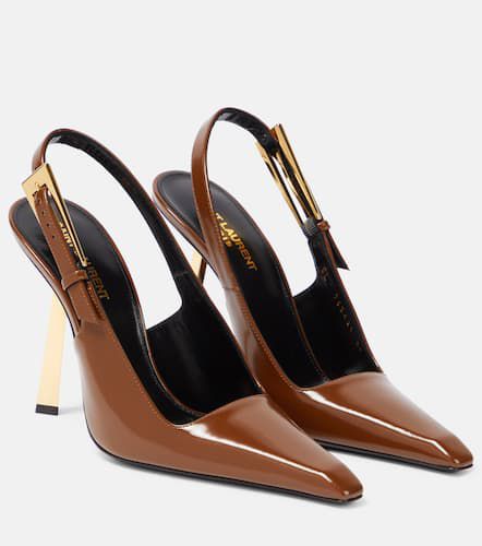 Pumps slingback Lee in vernice - Saint Laurent - Modalova