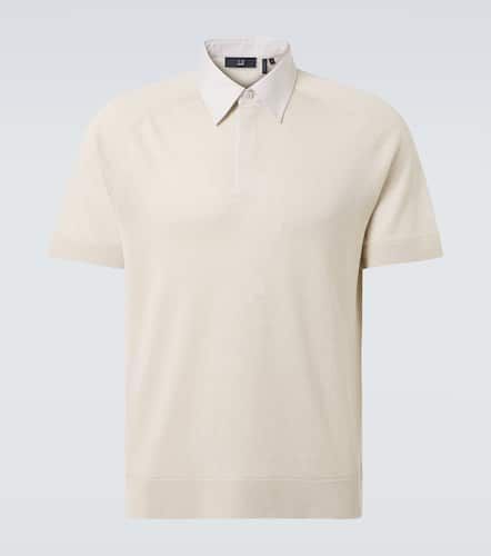 Dunhill Linen and silk polo shirt - Dunhill - Modalova