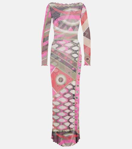 Pucci Bedrucktes Maxikleid - Pucci - Modalova