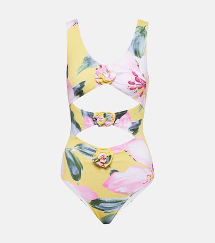 Beth floral cutout swimsuit - Alexandra Miro - Modalova