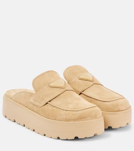 Prada Slippers aus Veloursleder - Prada - Modalova