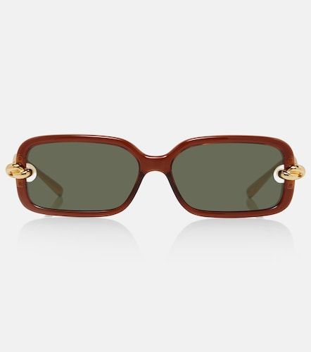 Knot rectangular sunglasses - Bottega Veneta - Modalova