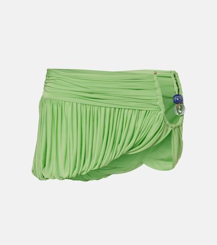 Minifalda Beach Glass de jersey drapeada - Christopher Esber - Modalova