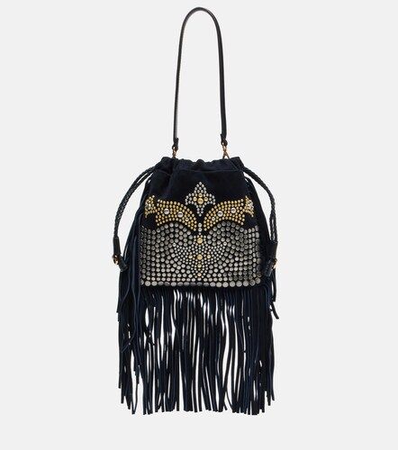 Borsa Kalispera Small in suede con borchie - Etro - Modalova