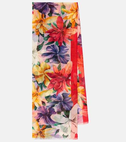 Etro Floral silk-blend scarf - Etro - Modalova