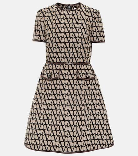 Vestido corto Toile Iconographe en jacquard - Valentino - Modalova