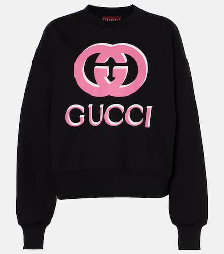 Gucci Logo cotton sweatshirt - Gucci - Modalova