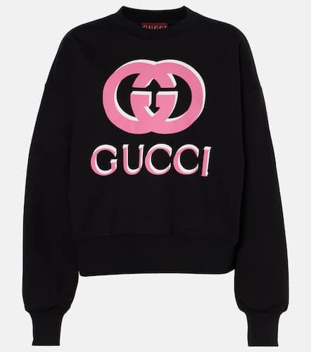 Gucci Sudadera de algodón con logo - Gucci - Modalova