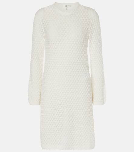 ChloÃ© Waffle-knit cotton sweater dress - Chloe - Modalova