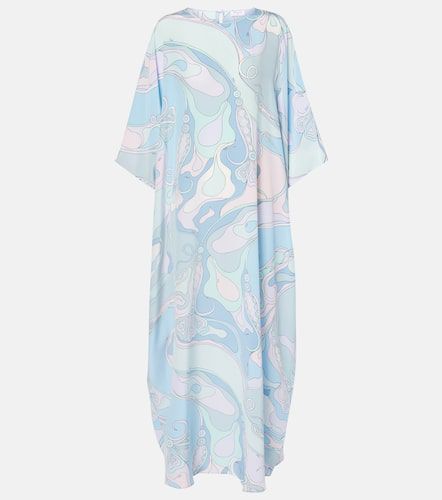 Orchidee silk crÃªpe de chine kaftan - Pucci - Modalova