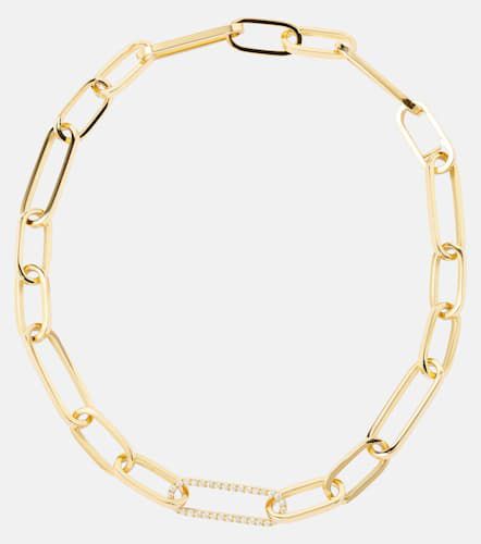 Halskette Link aus 18kt Gelbgold mit Diamanten - Bucherer Fine Jewellery - Modalova
