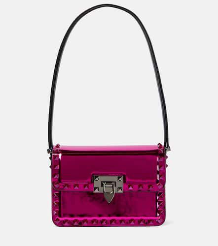 Borsa a spalla Rockstud23 in pelle metallica - Valentino Garavani - Modalova