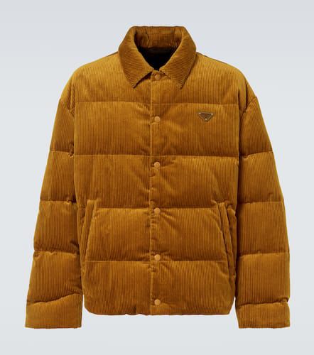 Prada Cotton corduroy down jacket - Prada - Modalova