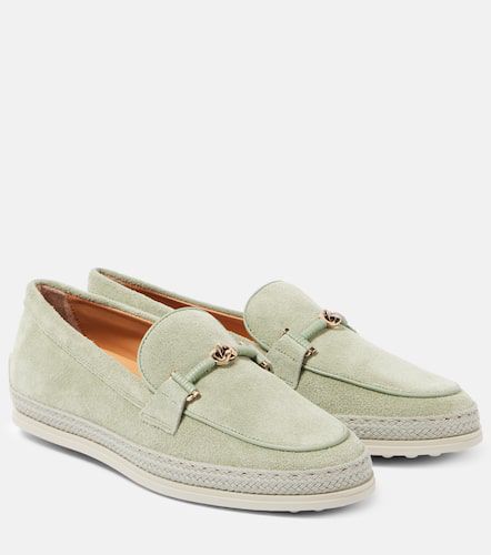 Tod's Mocassini T Ring in suede - Tod's - Modalova