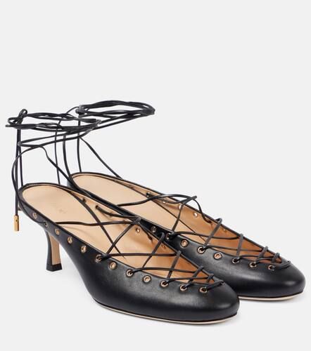 ChloÃ© Ghillies leather lace-up pumps - Chloe - Modalova