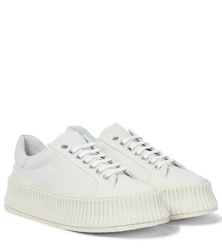 Jil Sander Canvas platform sneakers - Jil Sander - Modalova