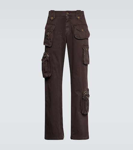 Mid-rise straight cargo pants - Dolce&Gabbana - Modalova