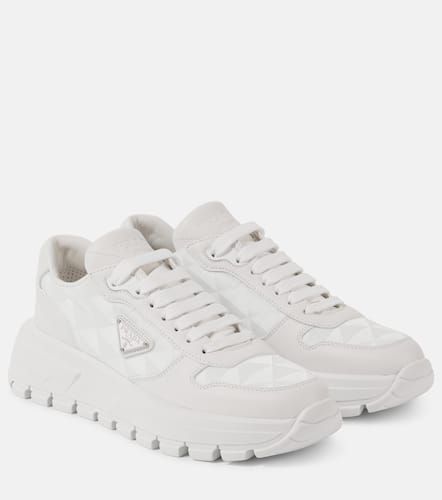 Prada Sneakers Prax One mit Leder - Prada - Modalova