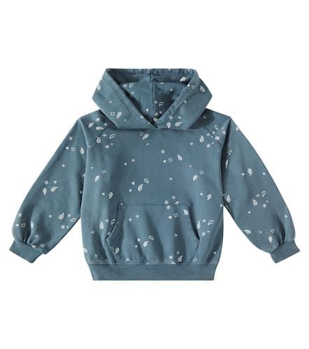 Paisley cotton jersey hoodie - Rylee + Cru - Modalova