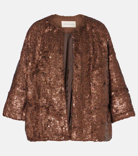 Giacca con paillettes - Dries Van Noten - Modalova